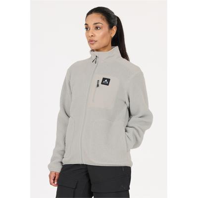 Fleecejacke WHISTLER "Felis", Damen, Gr. 48, grau, 100% Polyester, unifarben, normal, ohne Ausschnitt, Jacken Fleecejacke, in atmungsaktiver Qualität