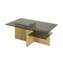 Couchtisch  Selent , grau , Maße (cm): B: 60 H: 45