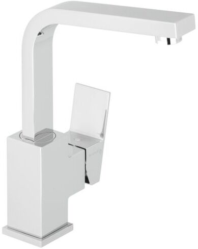 Herzbach NeoCastell Waschtischarmatur 12.203335.1.01 M-Size, mit Universal-Push-Ablaufventil, chrom