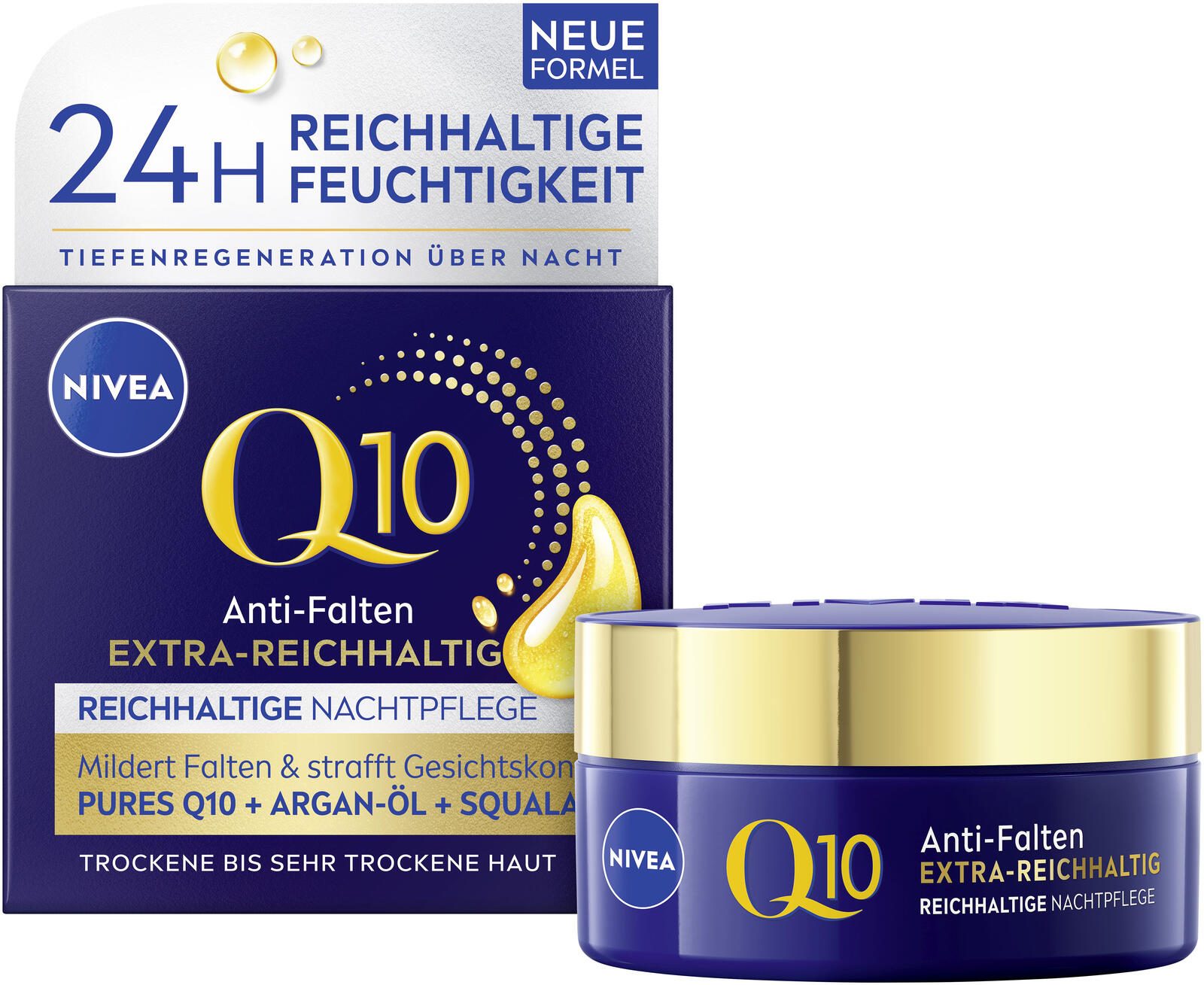 NIVEA Q10 Anti-Falten EXTRA-REICHHALTIG Gesichtscreme 50,0 ml 84977