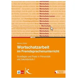 Wortschatzarbeit im Fremdsprachenunterricht, Schulbücher von Markus Kötter