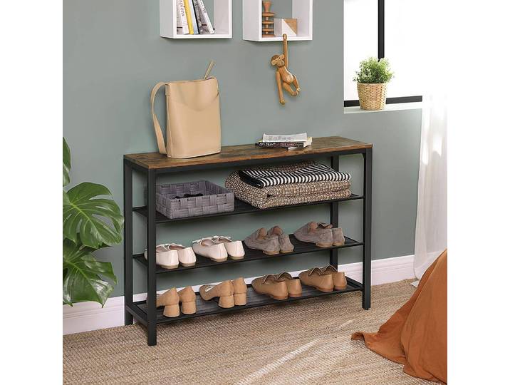 Schuhregal 72cm Braun