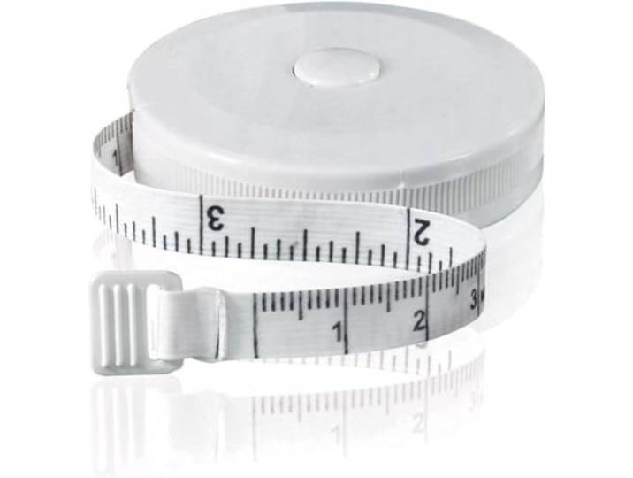 CHPN - Rolmaat - Flexibel - Wit - 150 cm - 1 stuk - Centimeter - Meetlint - Liniaal - Rol maat - Opmeten - Meten - Flexibele liniaal - Meten is weten