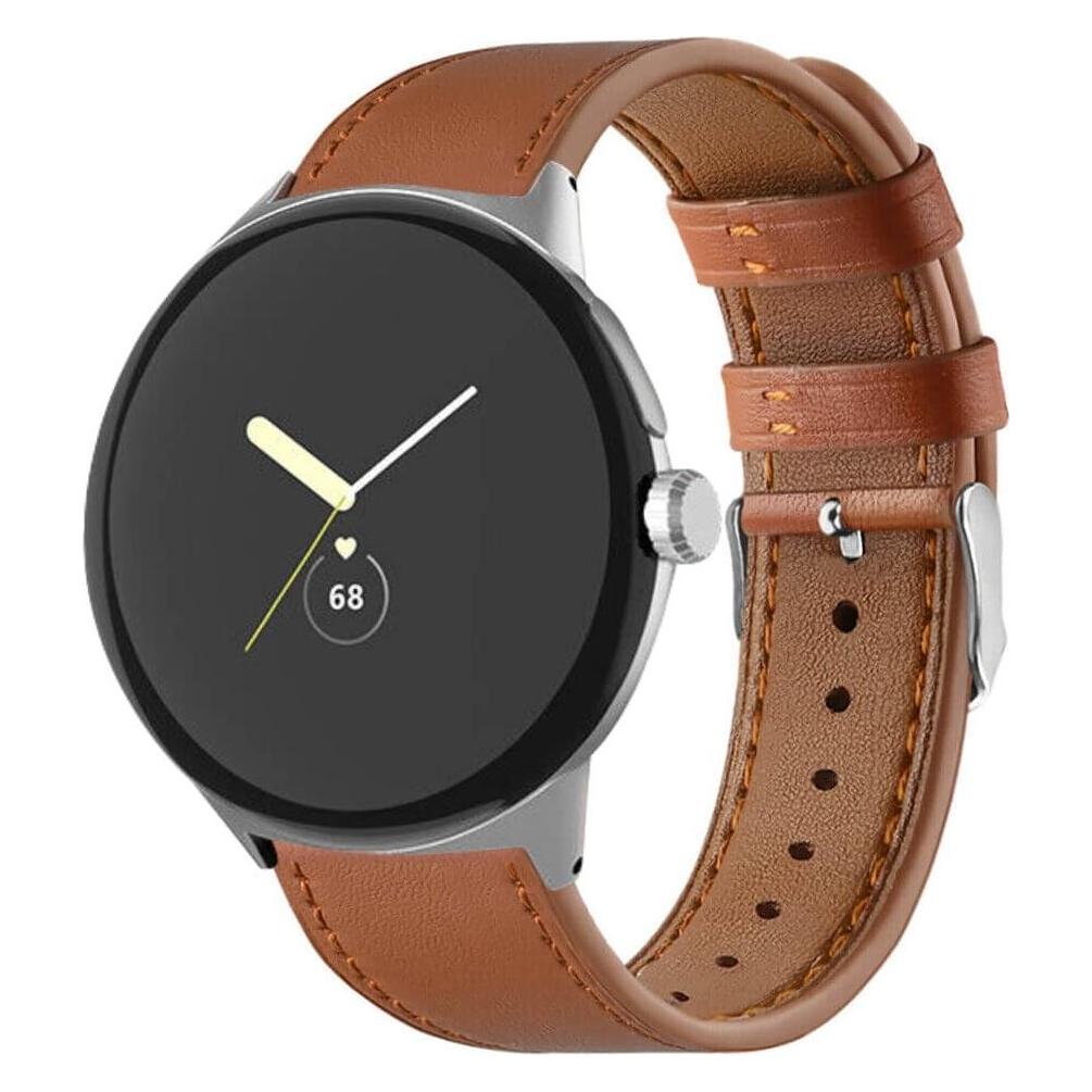 Cover-Discount Google Pixel Watch 3 - 45mm - Ersatzband Armband Leder (Echtes Leder) (57925586)