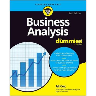 Business Analysis For Dummies, Taschenbuch von Alison Cox, John Wiley & Sons, 978-1-119-91248-4