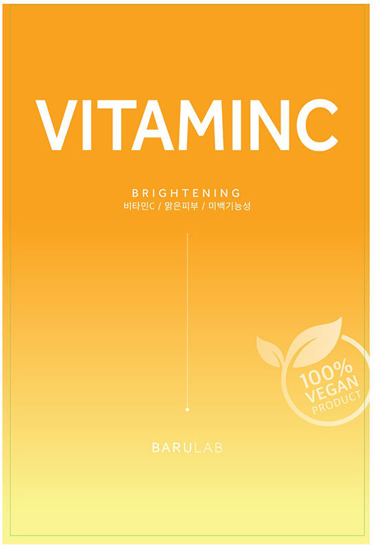 Barulab The Clean máscara vegana iluminadora de vitamina C 23 gr