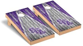 Skip's Garage Stephen F. Austin Lumberjacks Triangle Cornhole Board Set