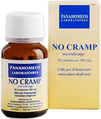 PANAHOMEOS LABORATOIRES Srl NO CRAMP 30 CPR