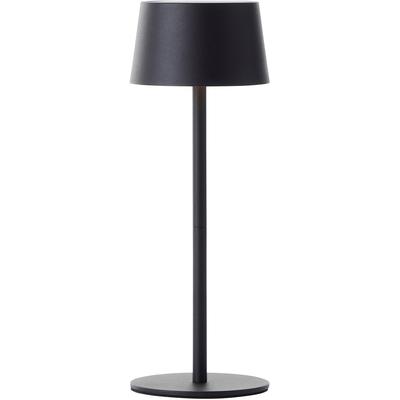 BRILLIANT LED Außen-Tischleuchte "Viani", schwarz, 1, Ø 9cm H: 25cm, 1 Stk., Leuchten, Kabellos, Solar & USB, H 25 cm, 170 lm, höhenverstellbar, 3000 K