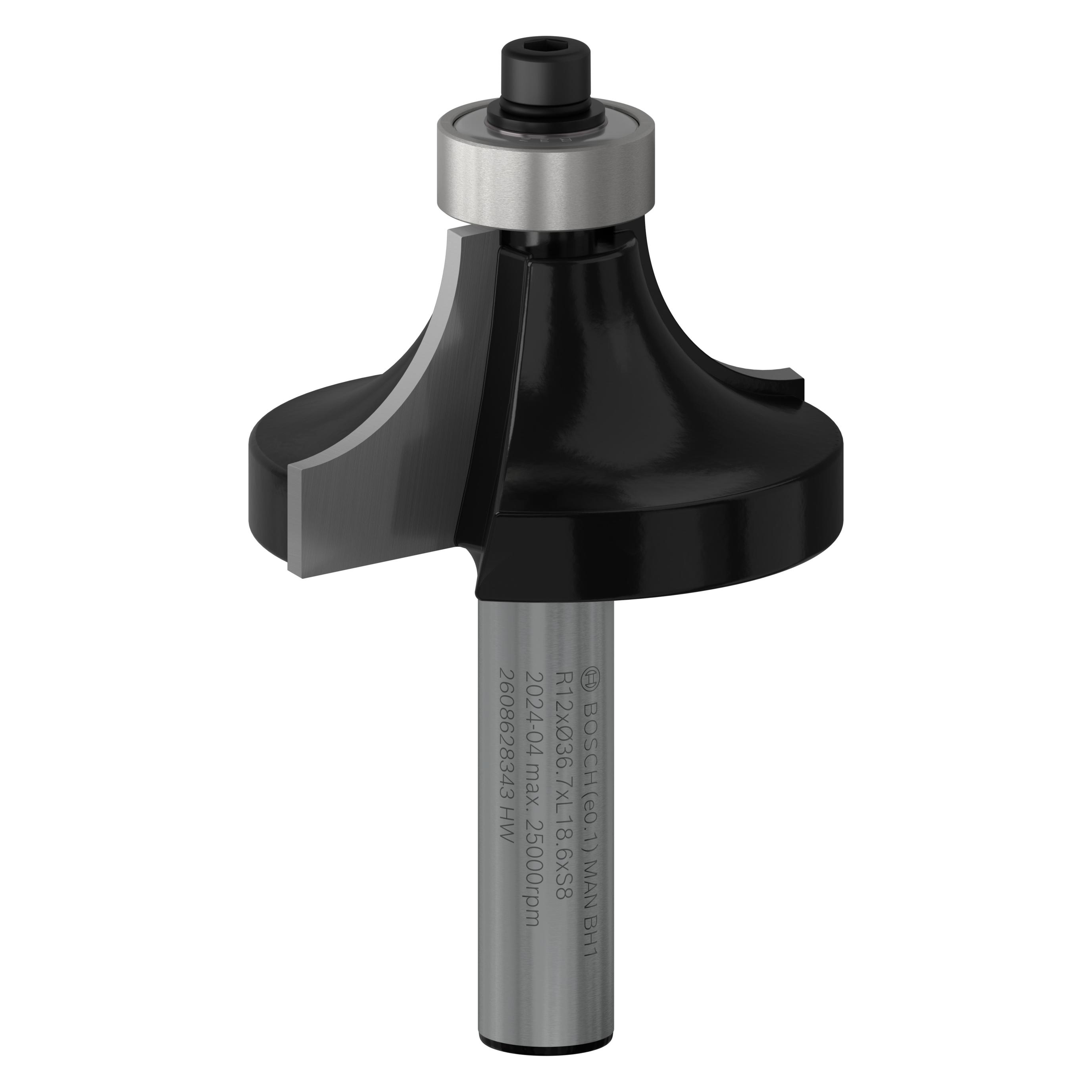Bosch Professional Zubehör Abrundfräser (2608628343)