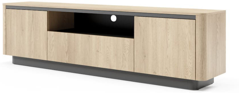 Latitude Run TV Stand for TVs up to 55" Oak 55"