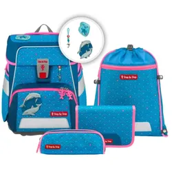Step by Step SPACE Schulranzen-Set "Dolphin Pippa", 5-teilig