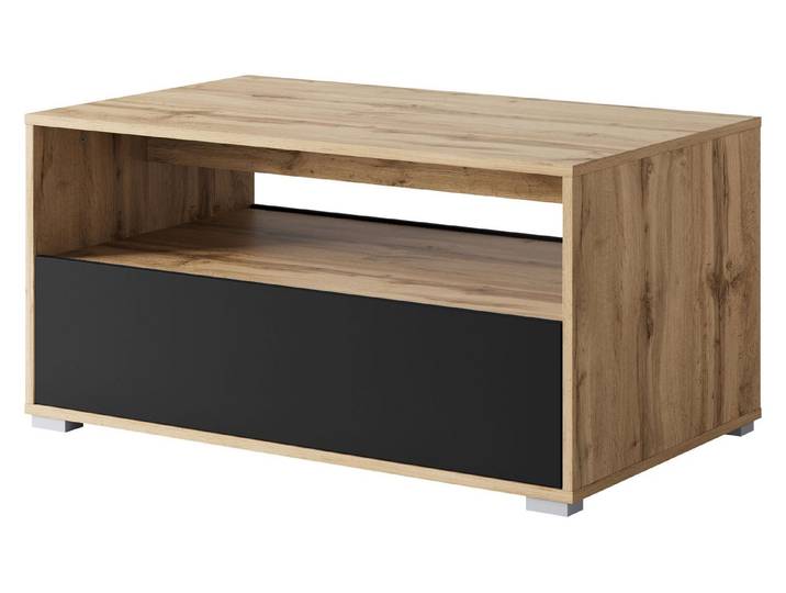 MIRJAN24 Couchtisch Nairobi II S02 (mit zwei Klappen), Bremsklappenhalter, 90x55x45 cm