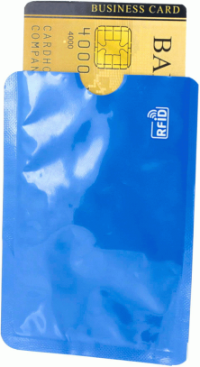 Portatessere RFID in Alluminio 6x9cm  Protezione Carte Personalizzate o neutre