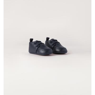 Krabbelschuh IDO "BABY BOY ACCESSORIES", Baby, Gr. 11, blau (navy), 100% Polyurethan, Schuhe