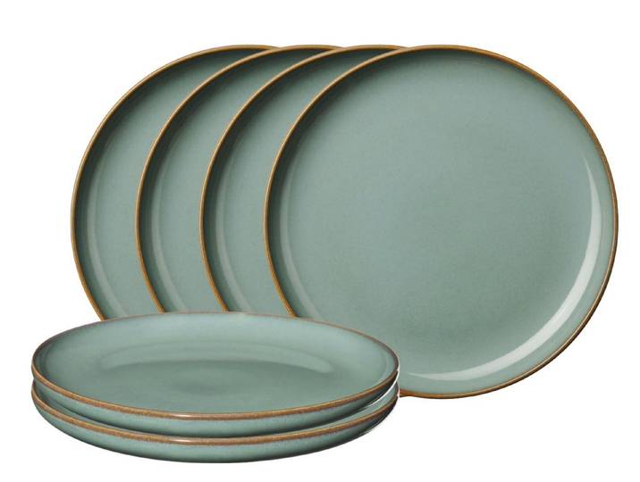 ASA SELECTION Teller-Set SAISONS Dessertteller eucalyptus 21 cm Set6, Steinzeug