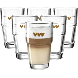 BECHER Solo transparent 410 ml 6er Set