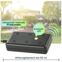 Colibri, Marderabwehr, Mardervertreiber mit Blitzlicht