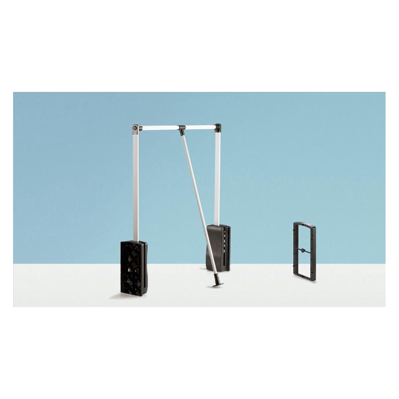 Hettich Kleiderlift Duo Lift Basic 600 - 830 mm schwarz (1 Stk.) (228812)