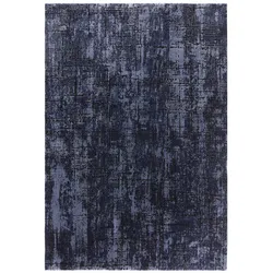 TEPPICH TIBER-Rom, abstrakt, Dunkelblau, 200 x 290 cm