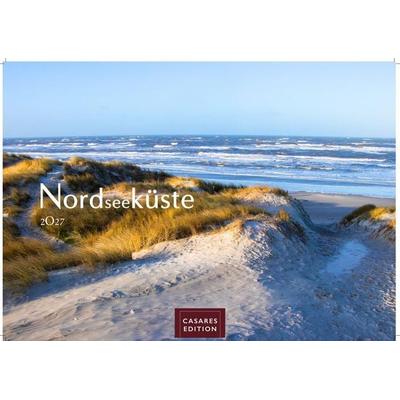 Nordseeküste Kalender 2027 – Wandkalender | Fotokalender Deutschland 50x35cm - mit Stimmungsvollen Motiven von Dünen, Watt, Leuchttürmen und maritimer