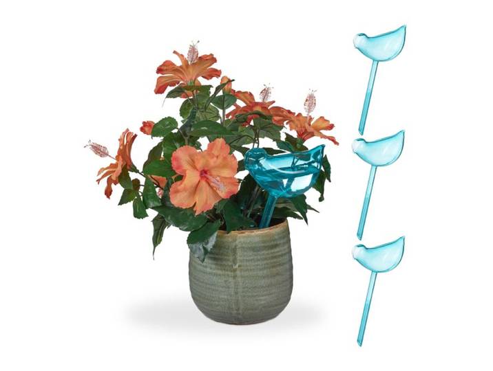 Relaxdays Lot de 40 arrosoirs automatiques oiseaux