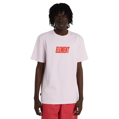 T-Shirt ELEMENT "Pool Draining", Herren, Gr. L, rosa (light lila), Obermaterial: 100% Baumwolle., Shirts T-Shirt