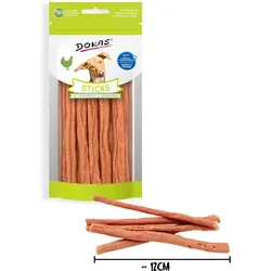 Dokas Sticks mit Hühnerbrust & Hühnerherz 12x60 g