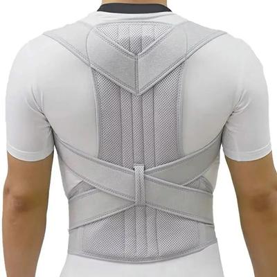 Uplifted Finds Universal Posture Belt For Men And Women With Elastic Back Support light Grey 2xl