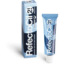 RefectoCil Augenbrauenfarbe und Wimpernfarbe 15 ml Tiefblau 2.1