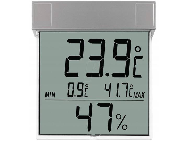 Tfa Dostmann 30.5020 Raamthermometer Grijs