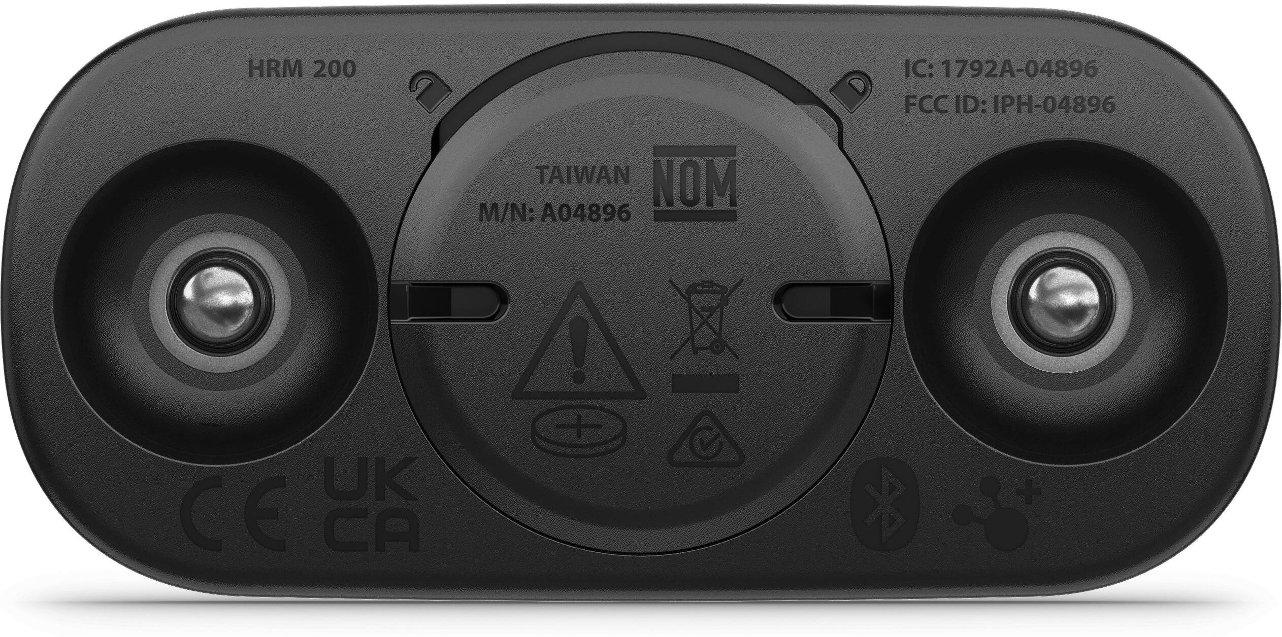 Brustgurt GARMIN "HRM 200 Grösse: XS-S", schwarz, Fitnesstracker, Brustgurt schwarz Einheitsgröße