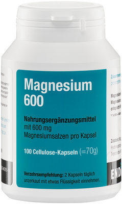ENDIMA Vertriebsgesellschaft mbH MAGNESIUM 600 Kapseln 70 g 04926510