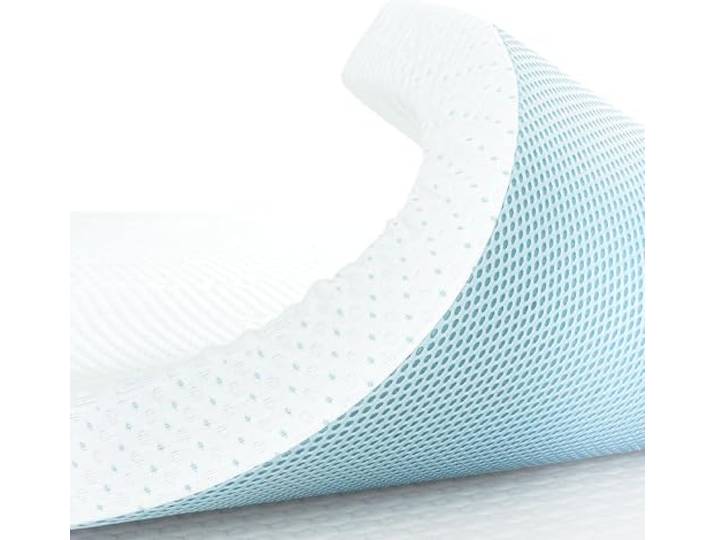 CHUN YI 5,1 cm dicke Einzel-Matratzenauflage aus Memory-Schaum mit rutschfestem, belüftetem hypoallergenem Bambusbezug, weiches, flexibles Memory-Schaum-Design zur Druckentlastung (5 cm, 90 x 190 cm),