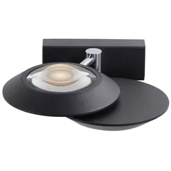 Neuhaus PURE LED-Wandleuchte Oculis Metall Schwarz