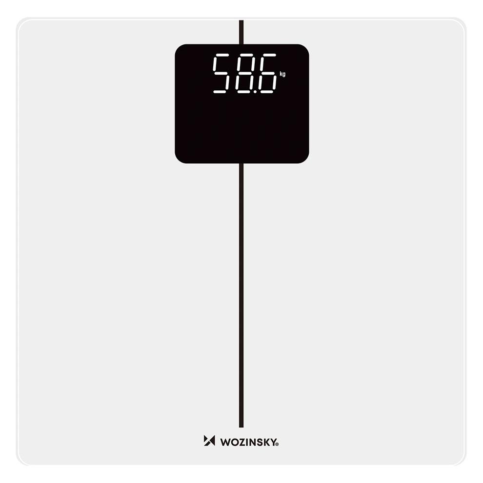 Wozinsky WIWL-180 Intelligente Bluetooth-Badezimmerwaage - Weiss (180 kg) (1409315874)