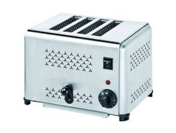 Grille-Pain Professionnel Inox 4 Tranches - Pujadas