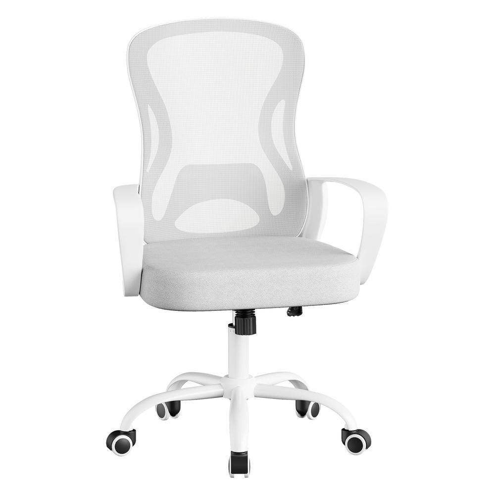 SONGMICS Netzstuhl, ergonomischer Bürostuhl, Schreibtischstuhl mit Wippfunktion OBNB35043GD02