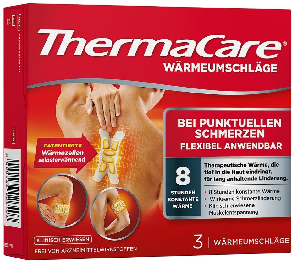 ThermaCare bei punktuellen Schmerzen