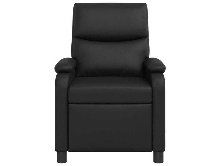 Meuble - Fauteuil - Noir - Fauteuil inclinable Noir Simili cuir_31236