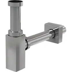 Alcadrain s.r.o. AlcaDrain Design Siphon 1 1/4" kantig, Ganzmetall