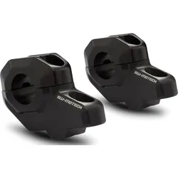SW-Motech 28mm-Lenker 30/22mm, Lenkerverlegung - Schwarz