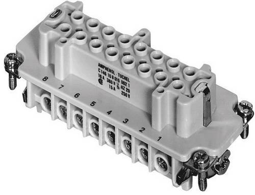 Amphenol C146 10B016 002 1-1 Buchseneinsatz Heavy|mate C146 Gesamtpolzahl 16 + PE 1St.