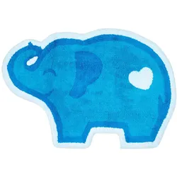KINDERTEPPICH Elefant, Baumwolle 60/85 cm