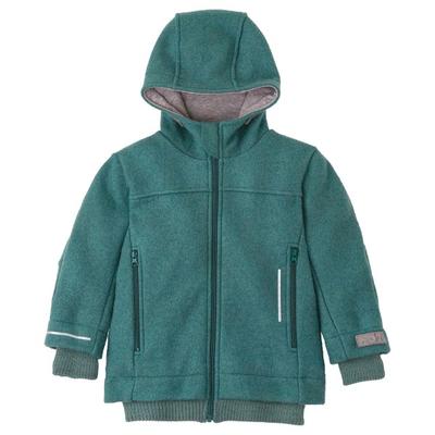 disana - Kid's Outdoor-Jacke - Wolljacke Gr 122/128 türkis