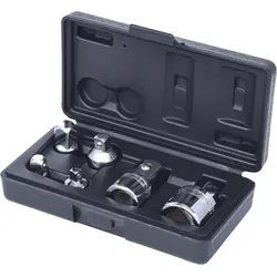 KS Tools CHROMEplus Vergrößerungs- und Reduzieradapter-Satz, 6-tlg - 918.0106