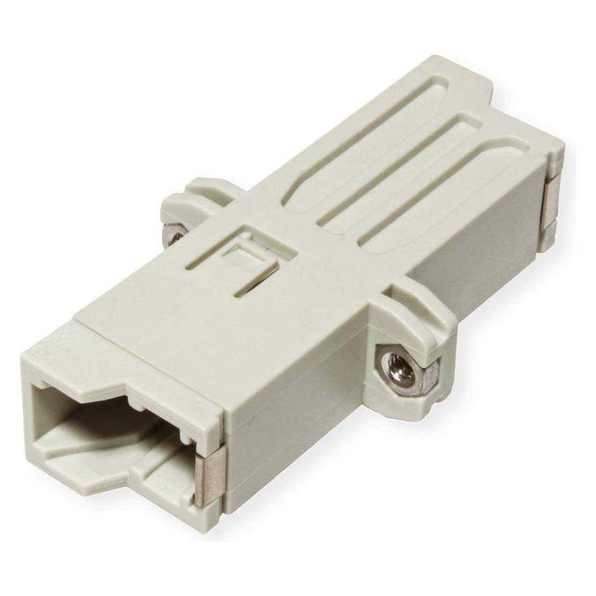 Roline LWL-Kuppl.MM LSH/LSH splx. beige (Netzwerk Kupplung) (21.17.0041)