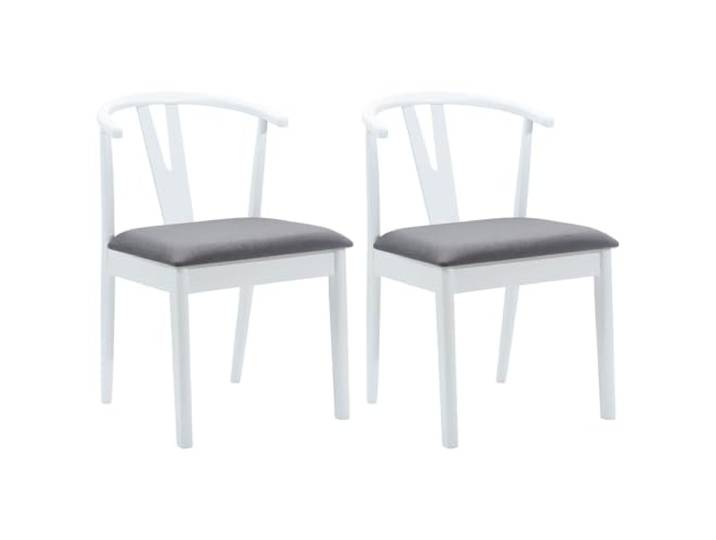 POUFGDR Esszimmerstuhl, 2-teilig, Massivholz, Vintage Lackierte Oberfläche, Pflege mit feuchtem Tuch, klare Linien, gepolsterter Sitz, Küche, Büro, Werkstatt
