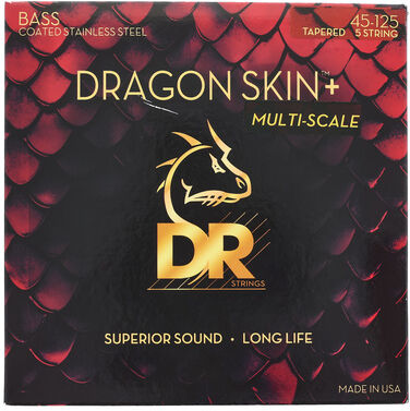 DR Strings Dragon Skin+ DBSM5-45 Coated