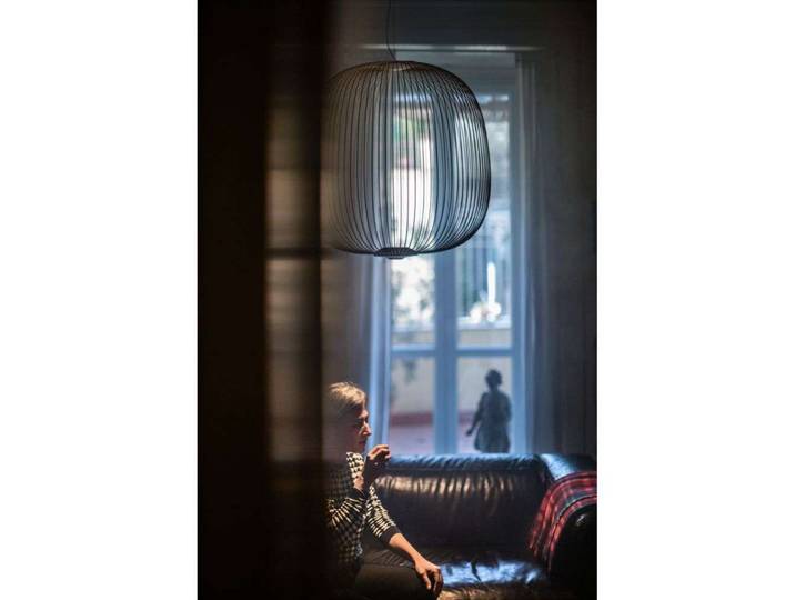 Spokes 2 Large LED Suspension Dimmable Blanc - Foscarini - Métal